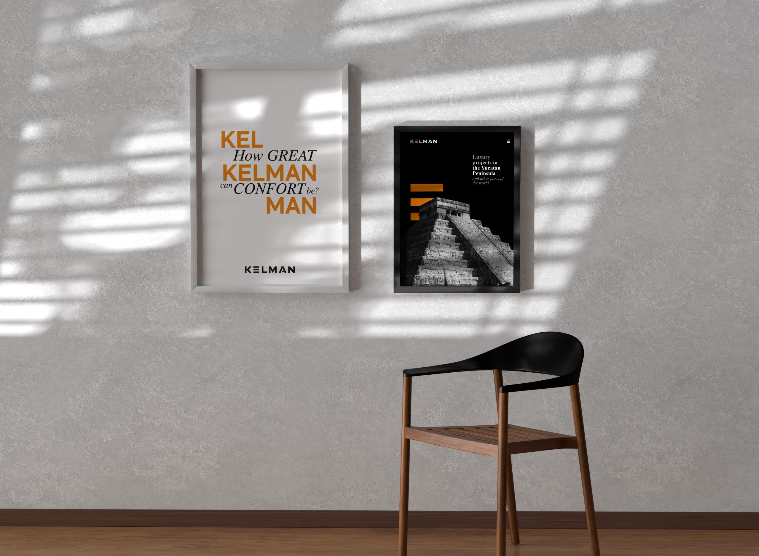 Free Wall Frame Mockup